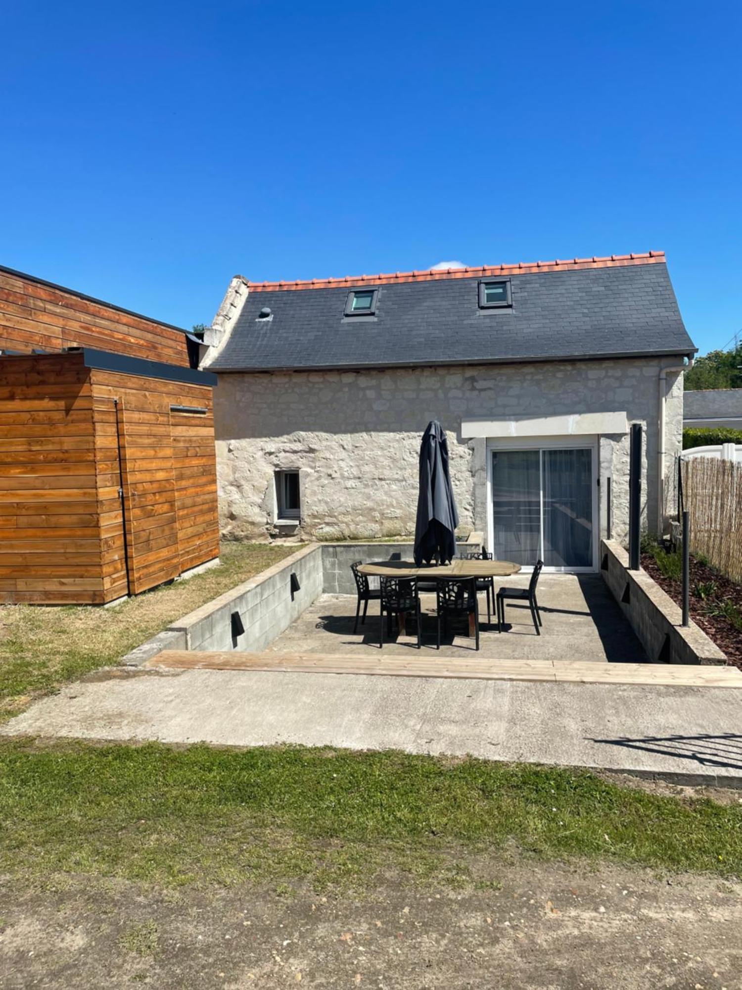 La Halte Des Marais Vila Huismes Exterior foto